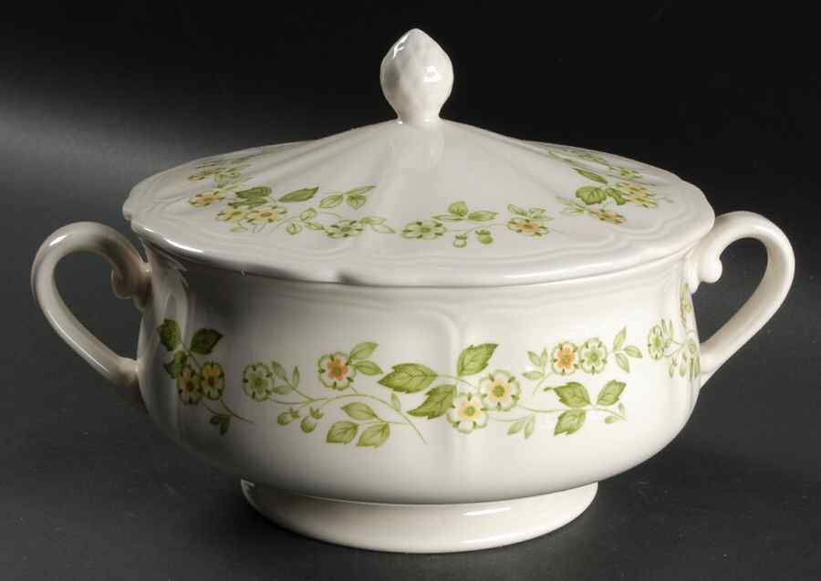 Petit Flora Round Covered Vegetable by Sears-1
