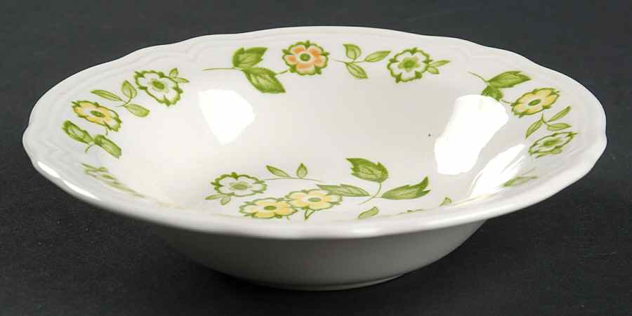 Petit Flora Rim Fruit/Dessert (Sauce) Bowl by Sears-1
