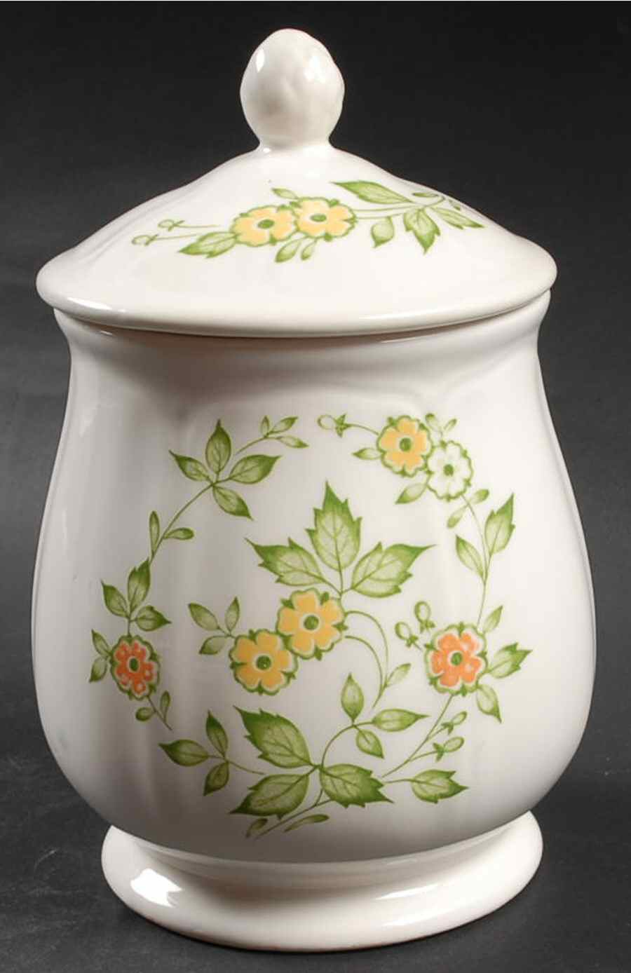 Petit Flora Medium Canister & Lid by Sears-1