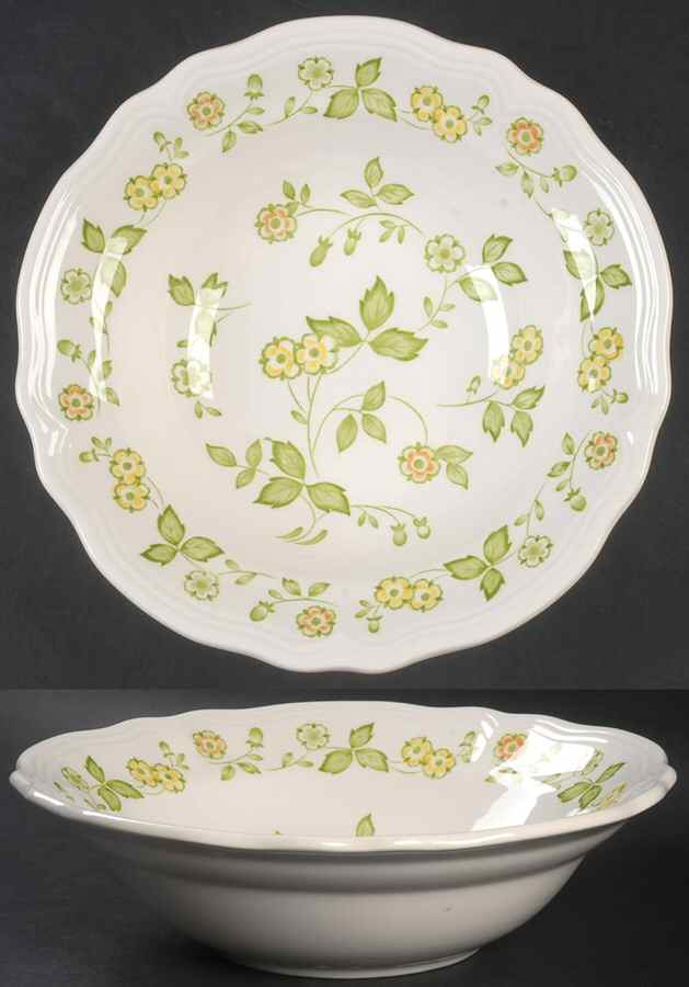 Petit Flora 9" Round Vegetable Bowl by Sears-1