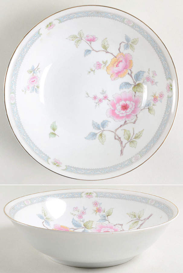 Peonies 9" Round Vegetable Bowl by Sears-1