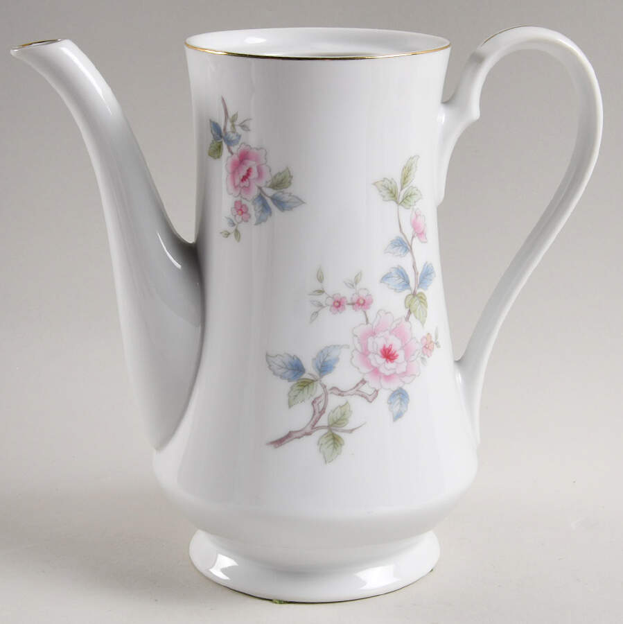 Peonies Coffee Pot No Lid by Sears-1