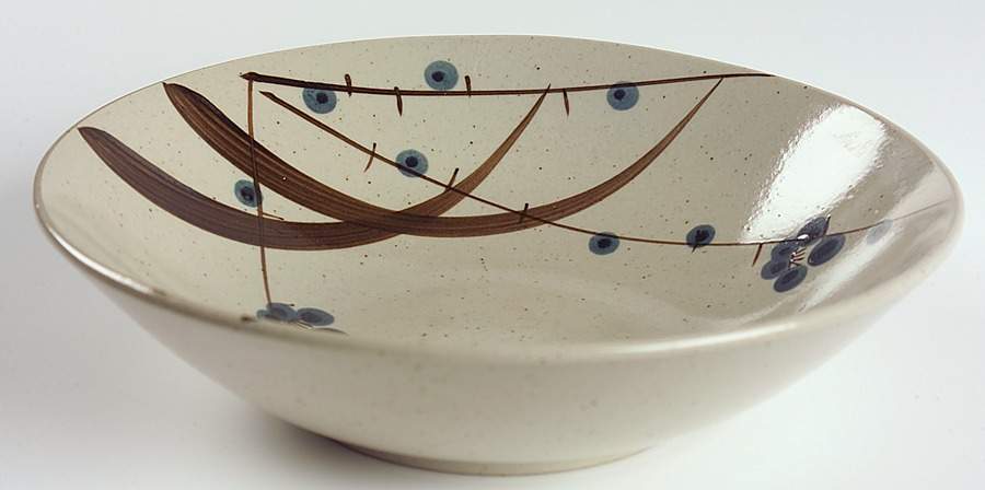 Plum Blossom 9" Round Vegetable Bowl by Sears-1