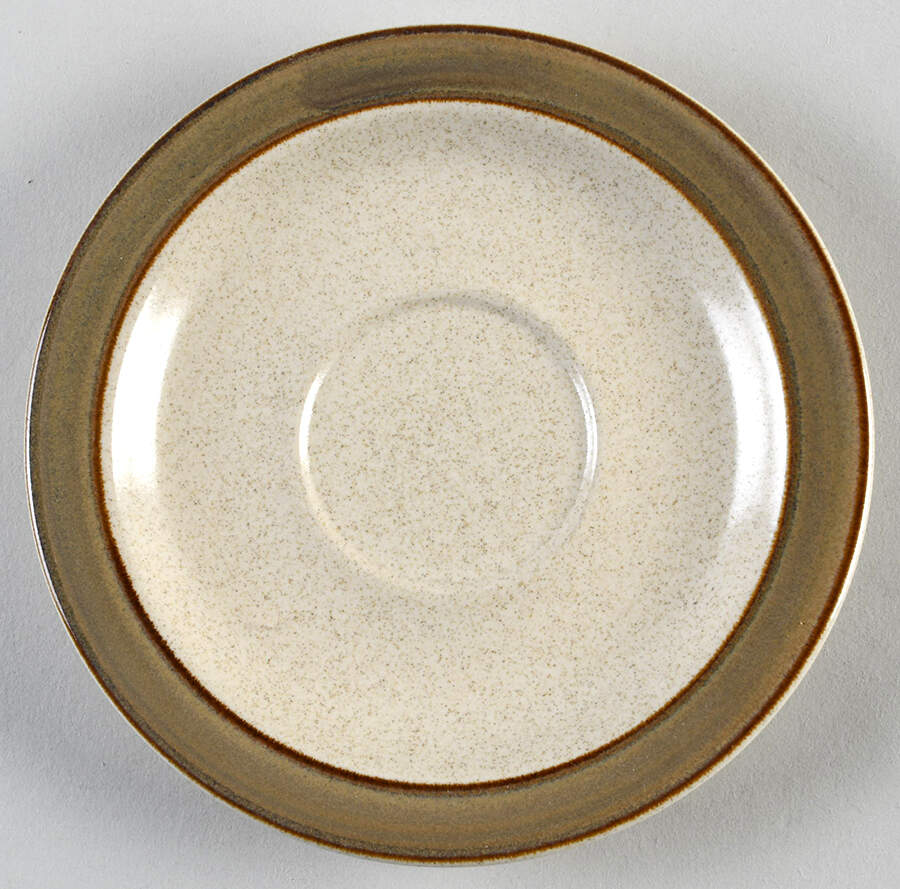 Sahara Tan Saucer by Sears-1