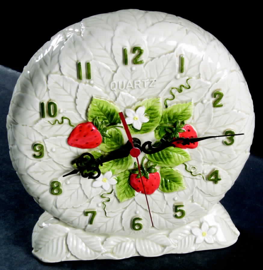 Strawberry Coordinates Hanging Wall Clock by Sears-1