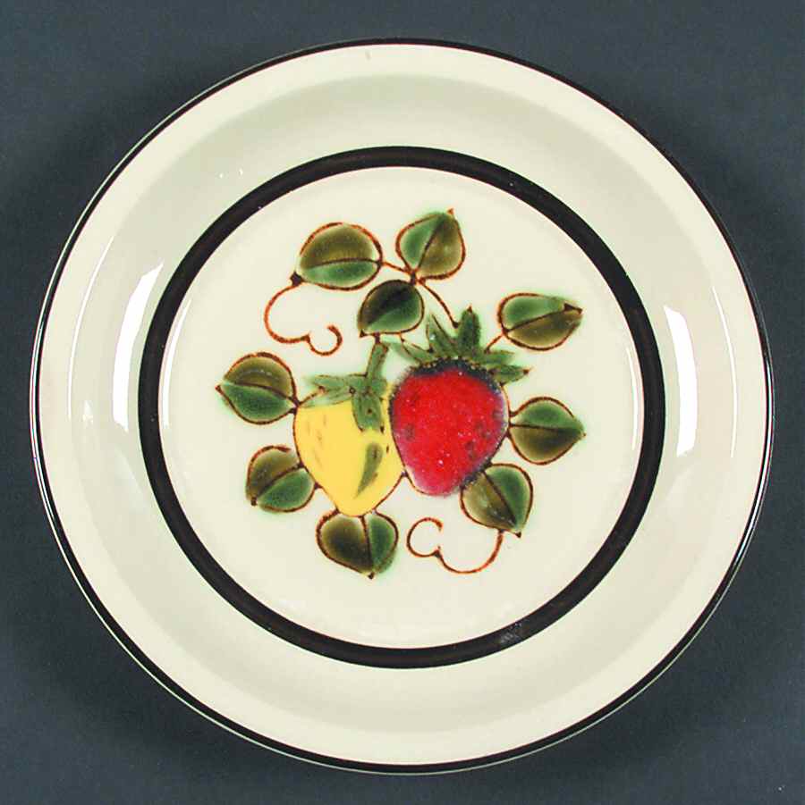 Strawberries Salad Plate by Sears-1