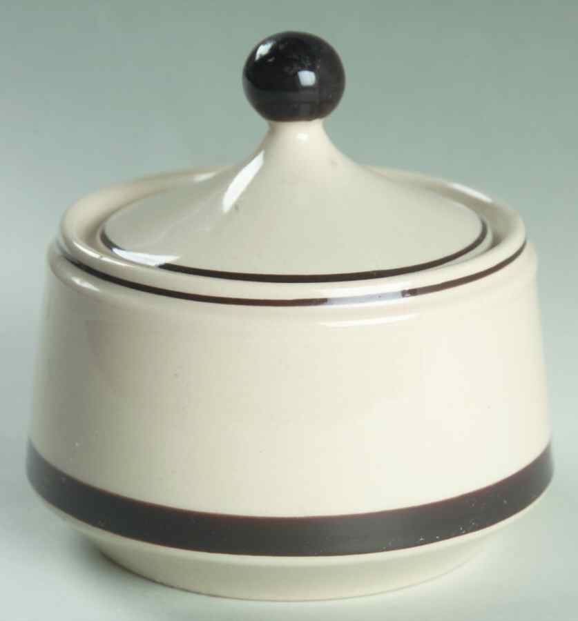 Strawberries Sugar Bowl & Lid by Sears-1