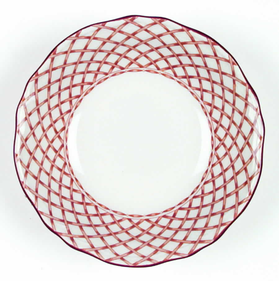 Wicker Federalist Coupe Cereal Bowl by Sears-1