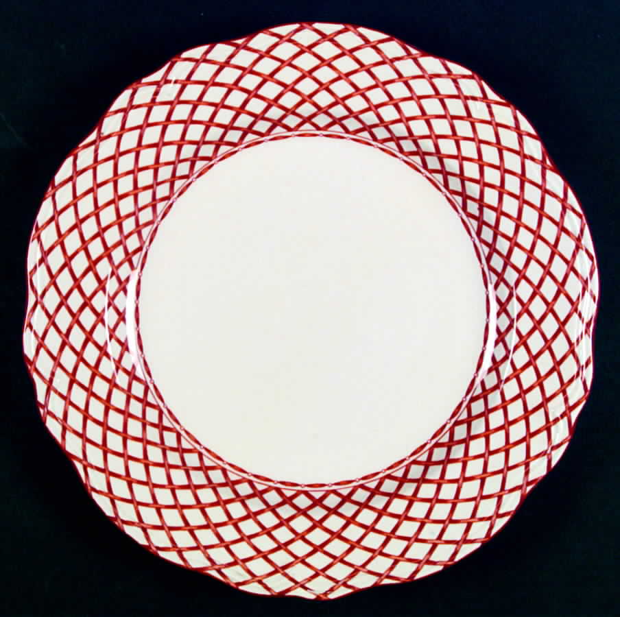 Wicker Federalist Dinner Plate by Sears-1