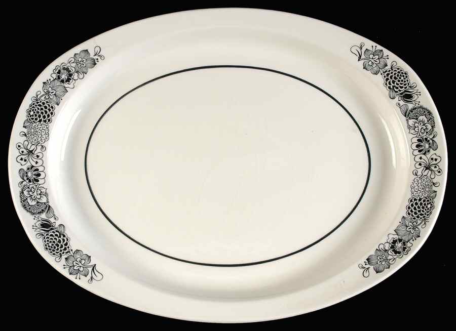 Wildwood 14" Oval Serving Platter by Sears-1