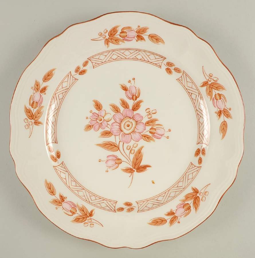 Wicker Rose 12" Chop Plate (Round Platter) by Sears-1