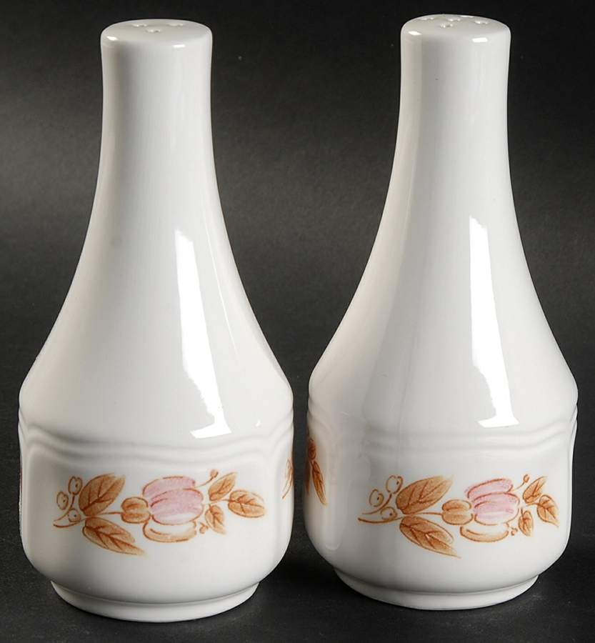 Wicker Rose Salt & Pepper Set by Sears-1