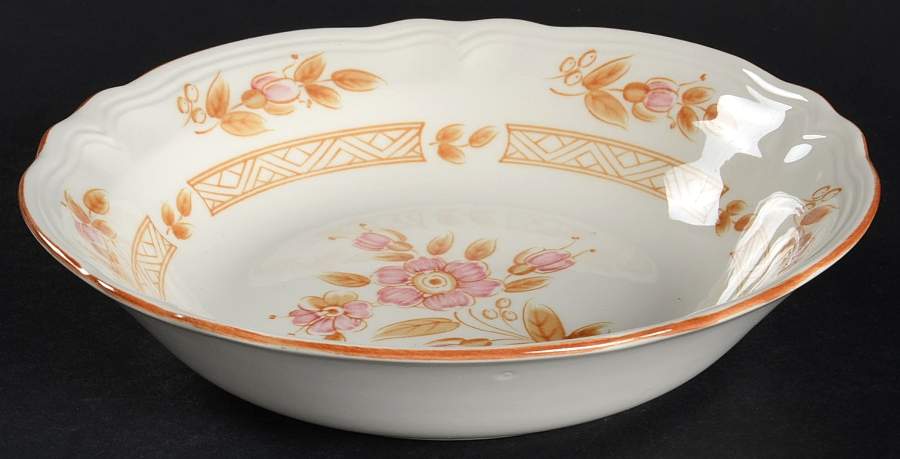 Wicker Rose Coupe Soup Bowl by Sears-1