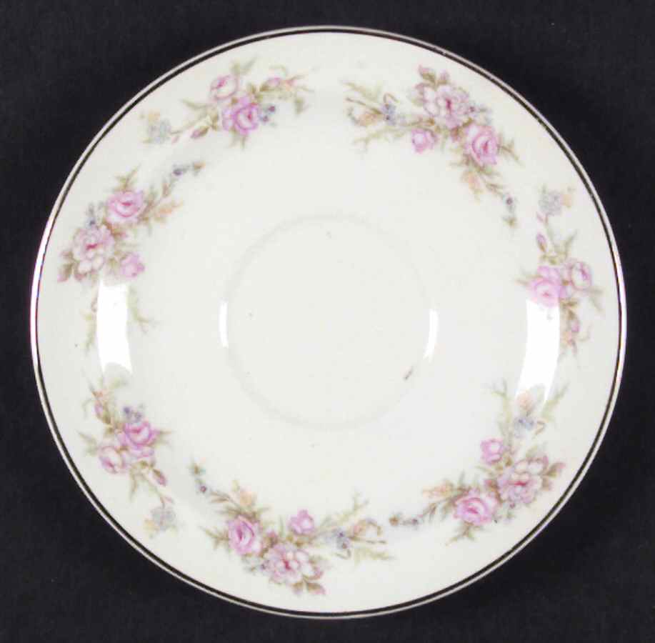 Asbury (Pegasus) Saucer by Sebring Pottery-1