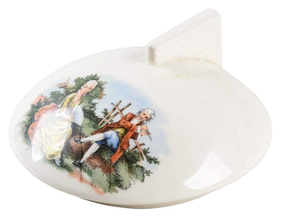 Chantilly Lid for Sugar Bowl by Sebring Pottery-1
