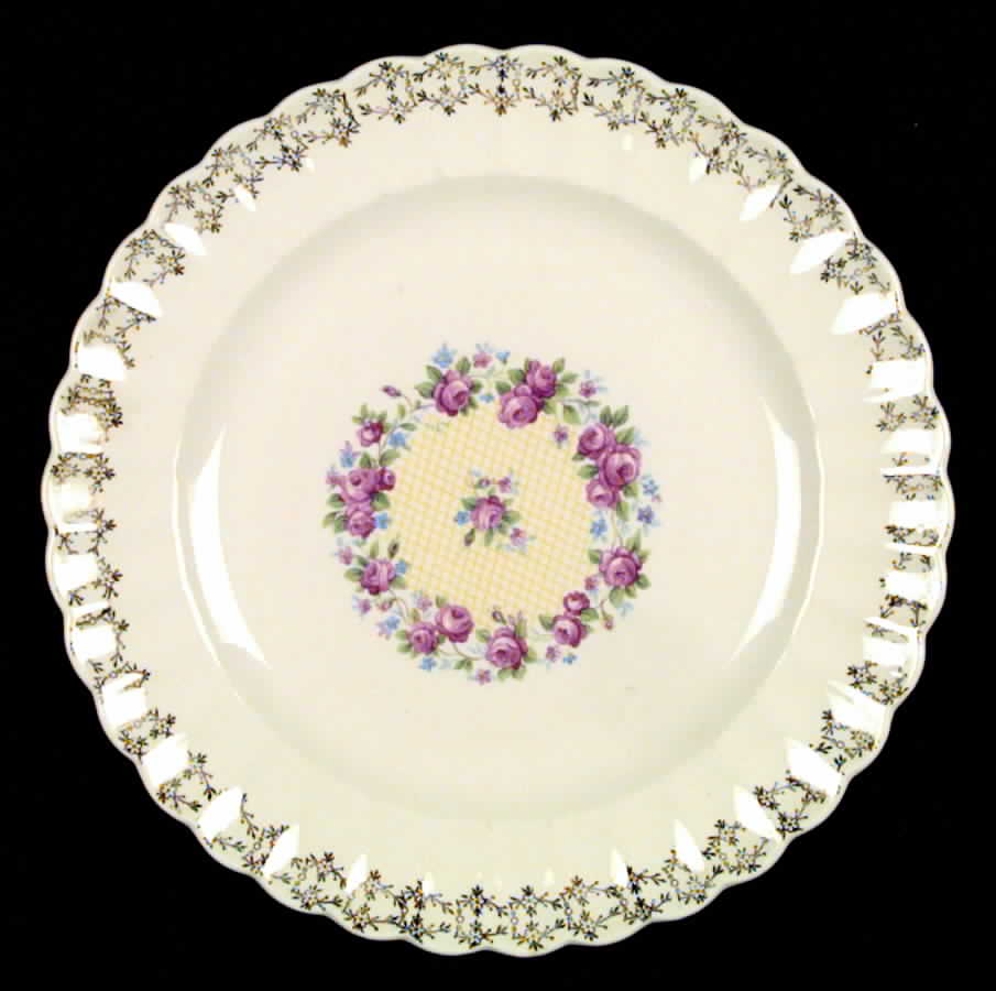 Chateau Dinner Plate by Sebring Pottery-1