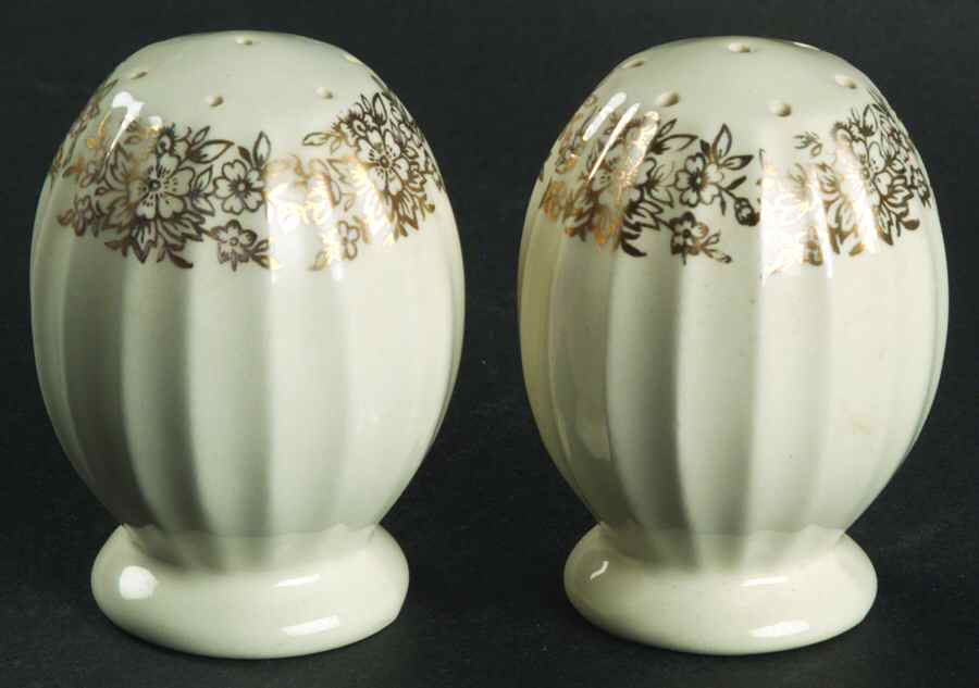 China Bouquet Salt & Pepper Set by Sebring Pottery-1