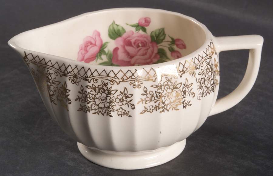 China Bouquet Creamer by Sebring Pottery-1