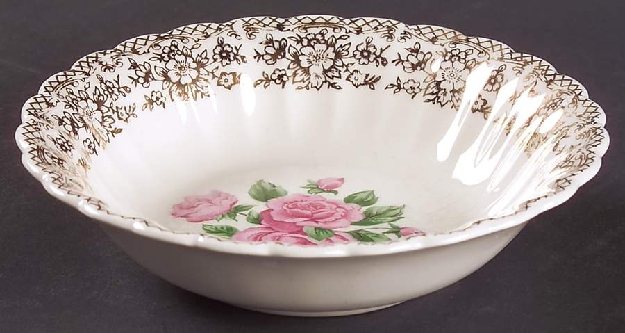 China Bouquet Coupe Cereal Bowl by Sebring Pottery-1
