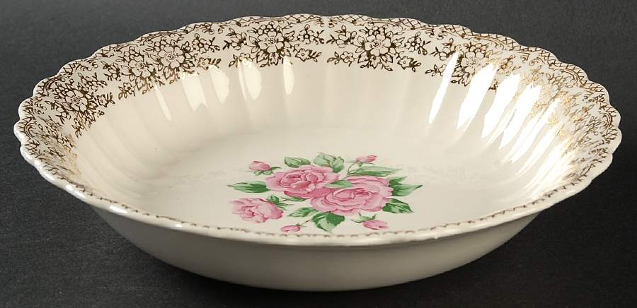 China Bouquet Coupe Soup Bowl by Sebring Pottery-1