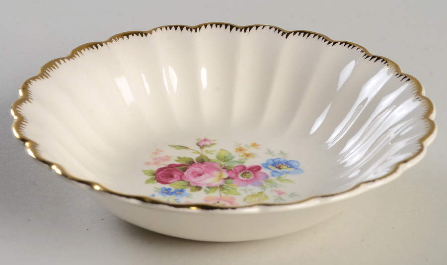 June Rose Fruit/Dessert (Sauce) Bowl by Sebring Pottery-1