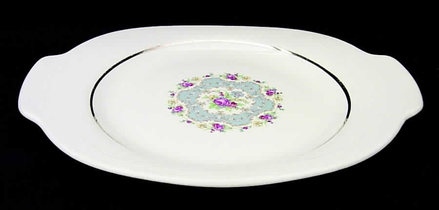 Lyric 14" Oval Serving Platter by Sebring Pottery-1