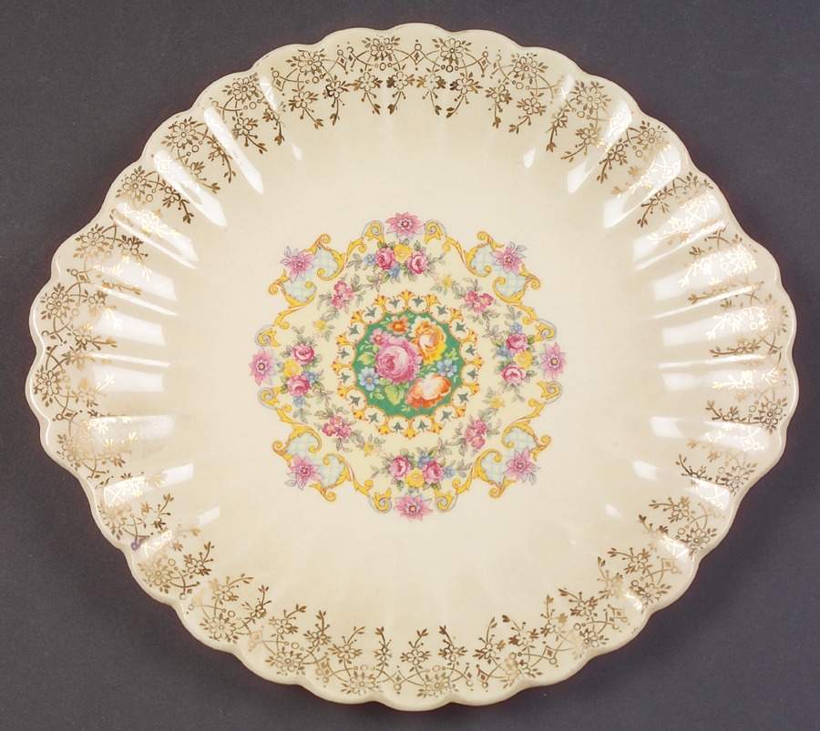 Melody (Fluted, Trojan) Relish by Sebring Pottery-1