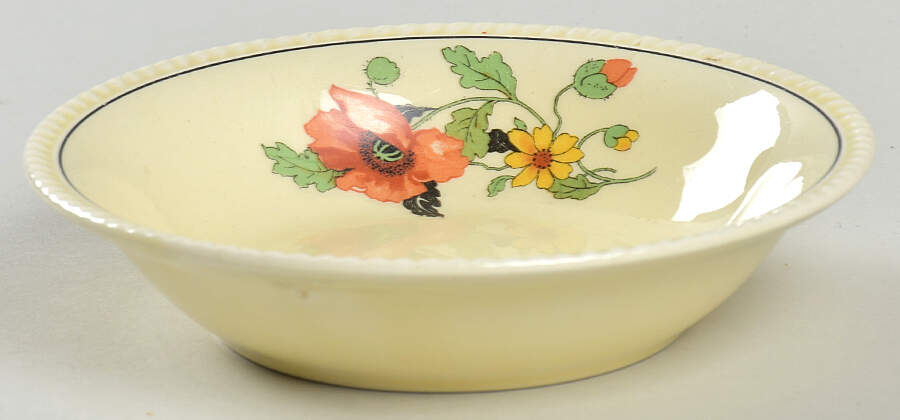 The Poppy Fruit/Dessert (Sauce) Bowl by Sebring Pottery-1
