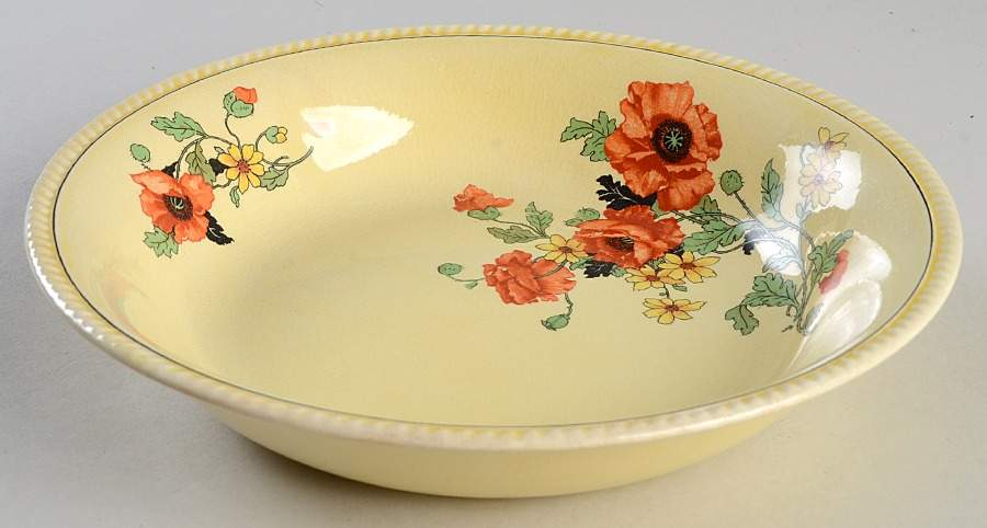 The Poppy Coupe Soup Bowl by Sebring Pottery-1