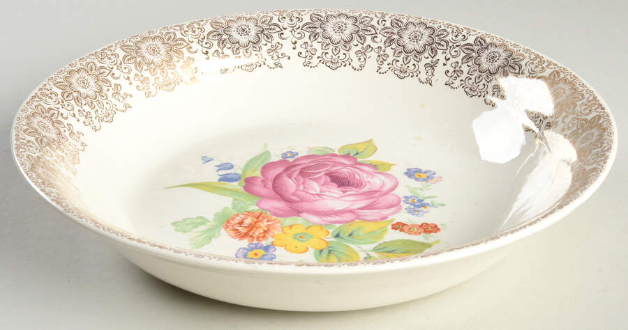 Primerco 8" Round Vegetable Bowl by Sebring Pottery-1