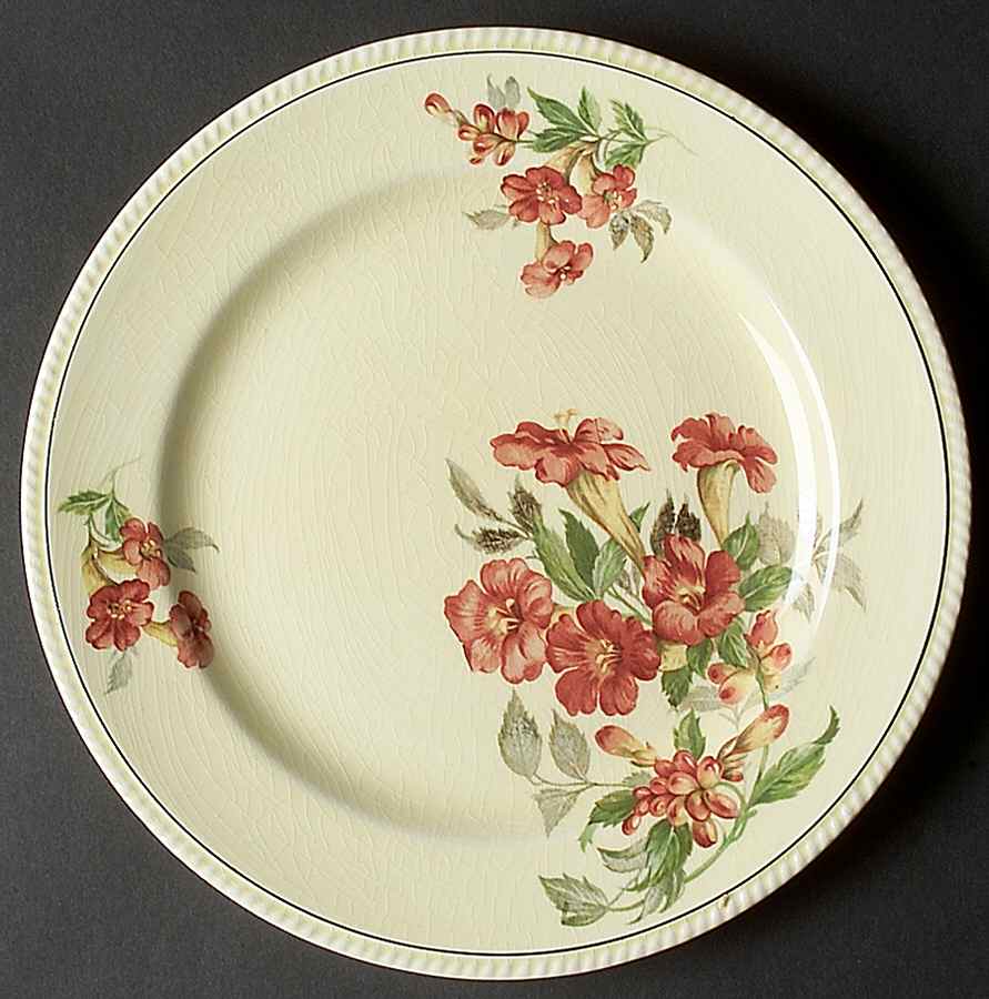 The Jasmine Luncheon Plate by Sebring Pottery-1
