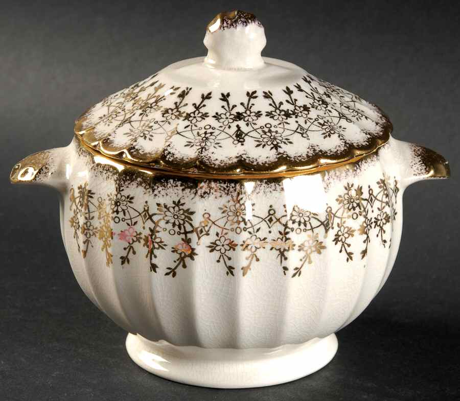 SEB12 Sugar Bowl & Lid by Sebring Pottery-1