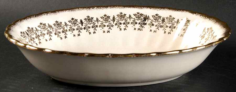 SEB12 9" Oval Vegetable Bowl by Sebring Pottery-1