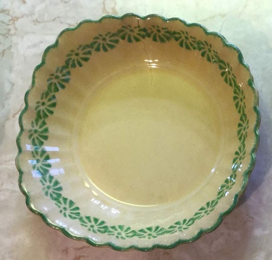 SEB23 7" Square Vegetable Bowl by Sebring Pottery-1