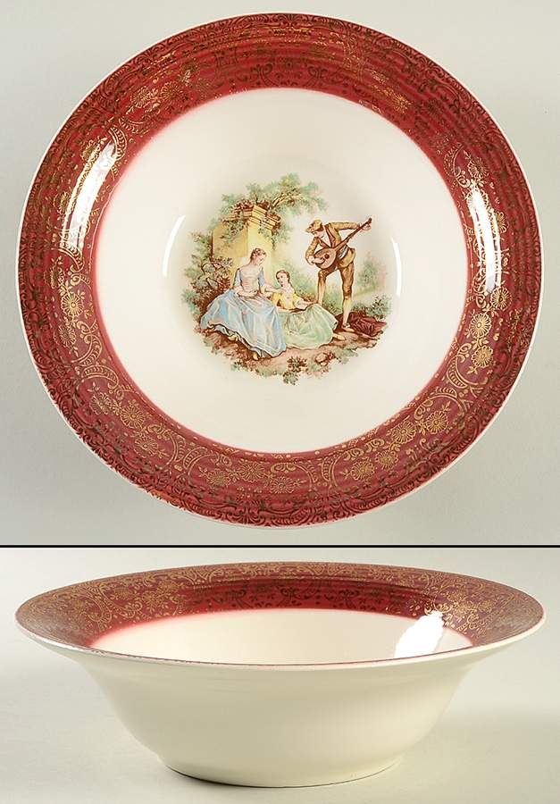 Serenade 8" Round Vegetable Bowl by Sebring Pottery-1