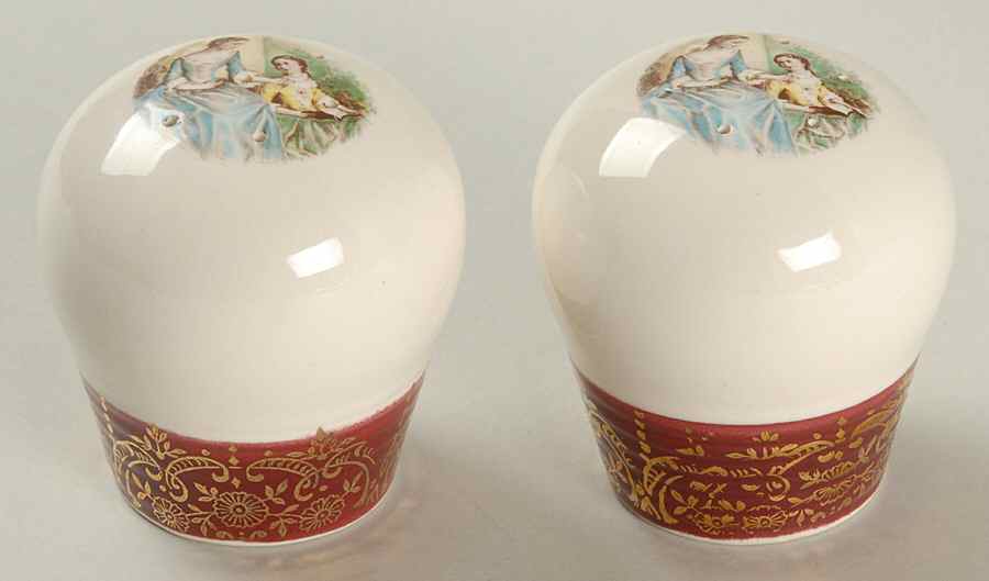 Serenade Salt & Pepper Set by Sebring Pottery-1