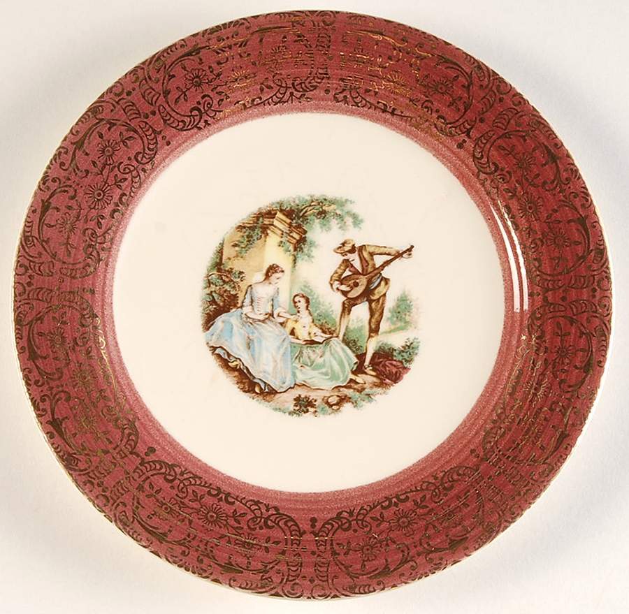 Serenade Bread & Butter Plate by Sebring Pottery-1