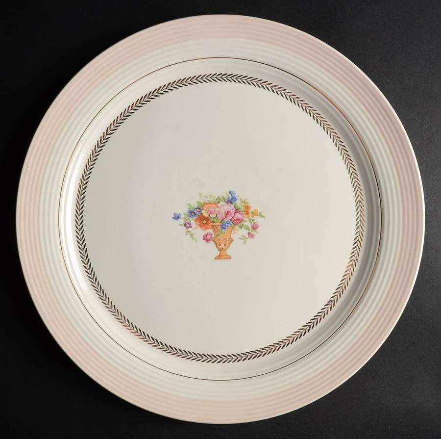 Treasure Island 12" Chop Plate (Round Platter) by Sebring Pottery-1