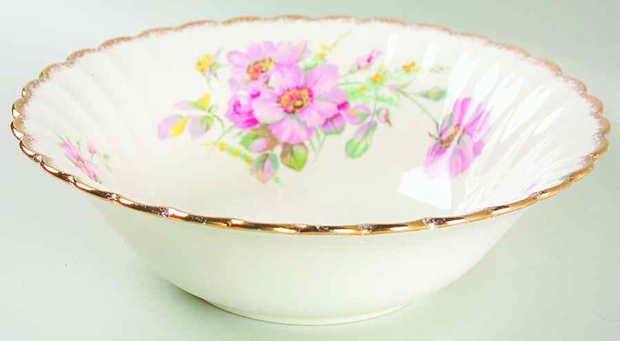 Wild Rose 8" Round Vegetable Bowl by Sebring Pottery-1