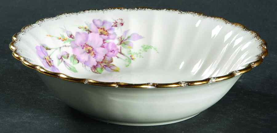 Wild Rose Coupe Cereal Bowl by Sebring Pottery-1