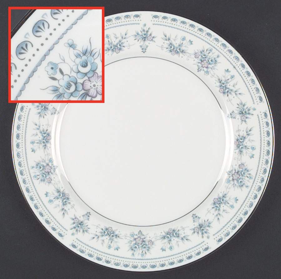 Blue Dawn Dinner Plate by Seizan-1