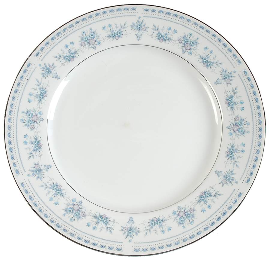 Blue Dawn 12" Chop Plate (Round Platter) by Seizan-1