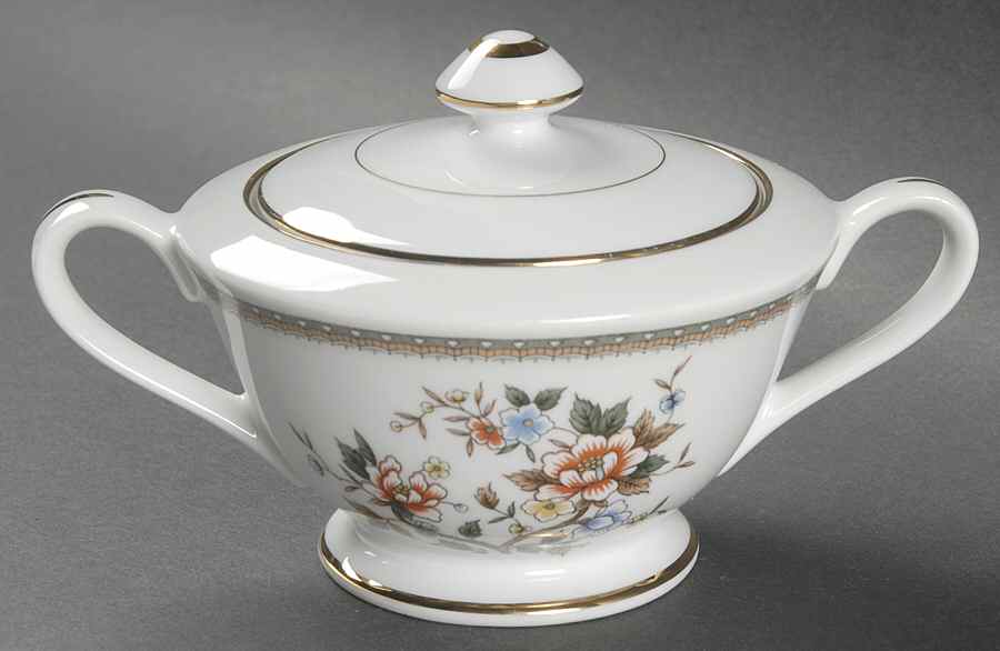 China Town Sugar Bowl & Lid by Seizan-1