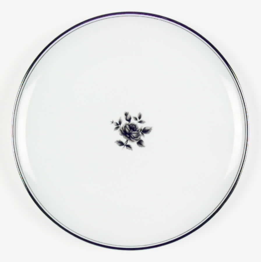 Midnight Rose Dinner Plate by Seizan-1