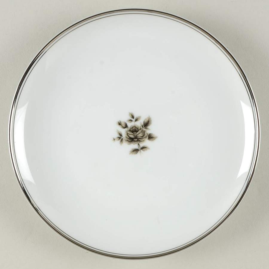 Midnight Rose Bread & Butter Plate by Seizan-1