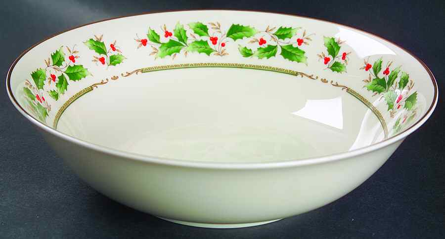 Noel 9" Round Vegetable Bowl by Seizan-1