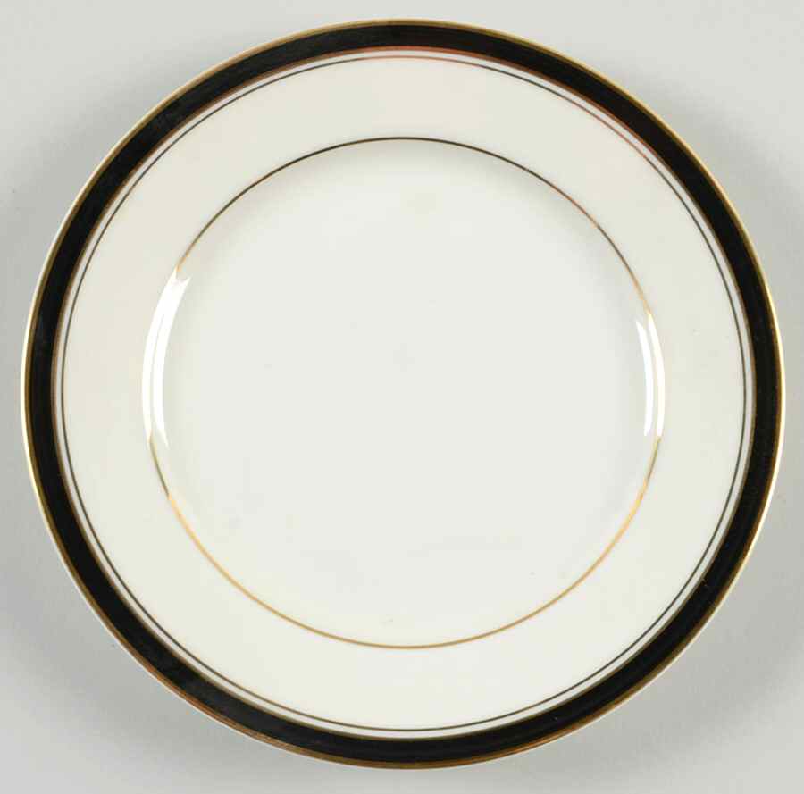 Onyx Gold Bread & Butter Plate by Seizan-1