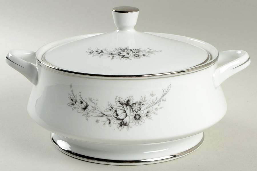 Sachiko (Platinum Ring) Round Covered Vegetable by Seizan-1