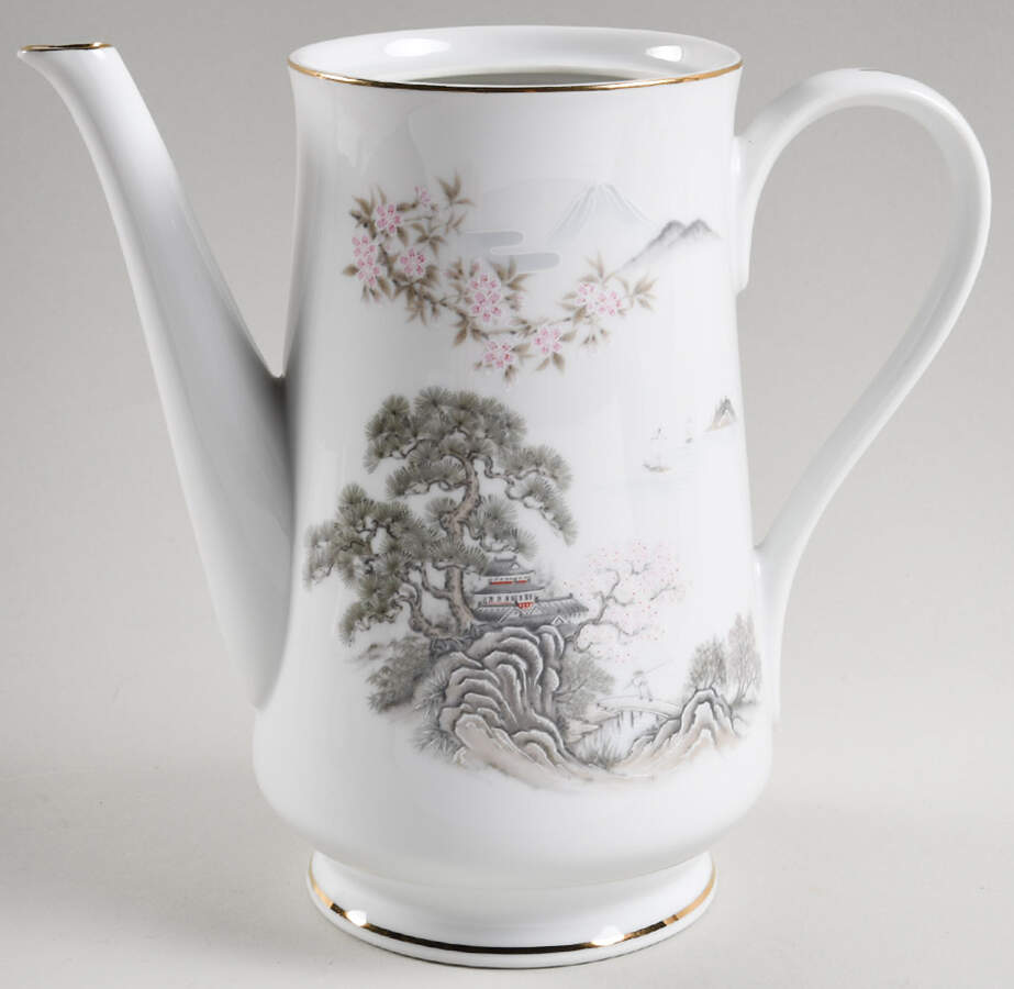 Sansui Coffee Pot No Lid by Seizan-1