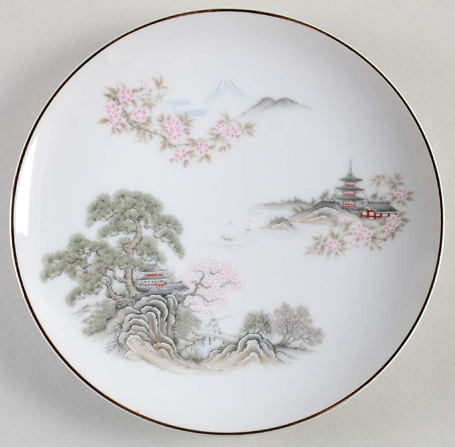 Sansui Salad Plate by Seizan-1